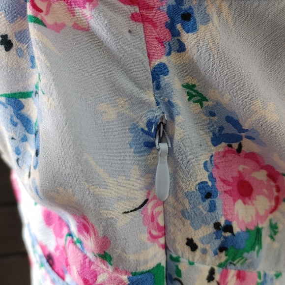 Zara floral midi dress size M - Picture 7 of 15